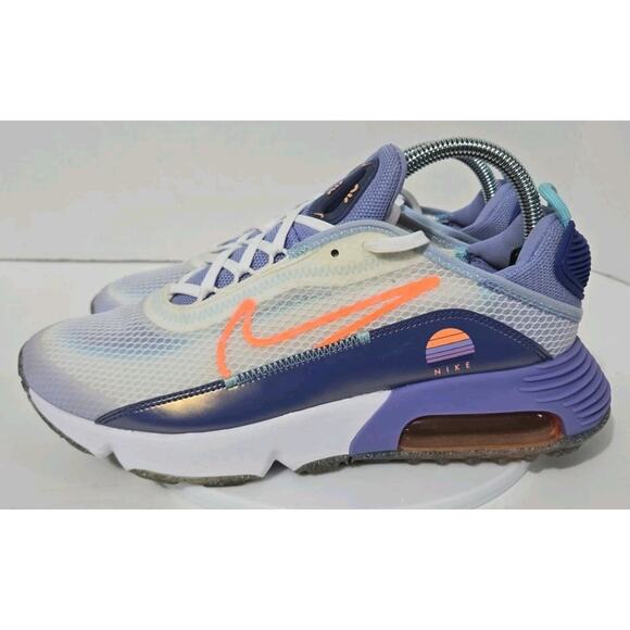 Nike Air Max 2090 GS Purple DA2417-100 Girls Women's Trainers Size 7Y - Picture 3 of 6